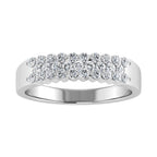 Diamond 1/2 Ct.Tw. Fashion Band in 14K White Gold