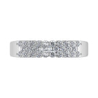 Diamond 1/2 Ct.Tw. Fashion Band in 14K White Gold