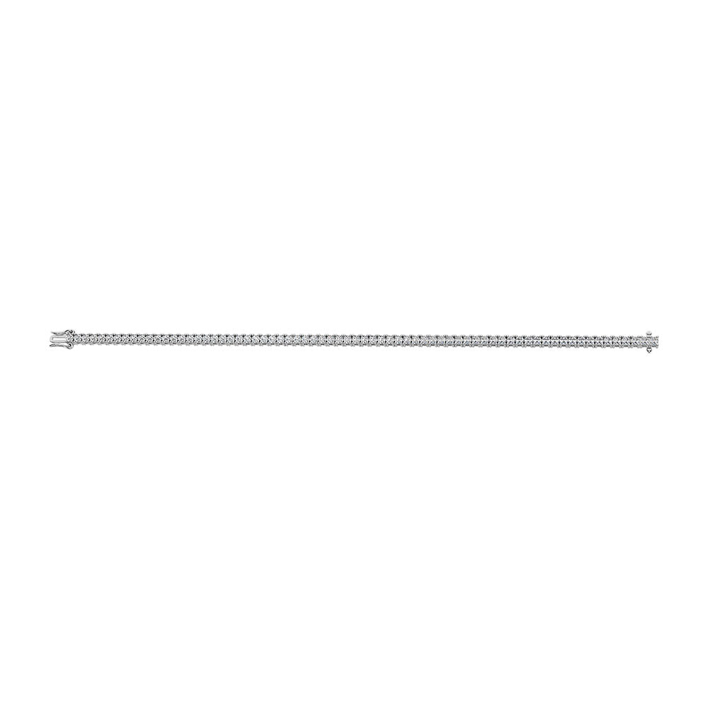 10K White Gold 1/2 Ct.Tw. Diamond Bracelet
