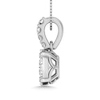 14K White Gold 1/2 Ct.tw Diamond Fashion Pendant