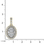 Diamond 5/8 Ct.Tw. Fashion Pendant in 14K Yellow Gold