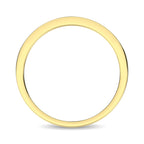 14K Yellow Gold 1/5 Ct.tw Tsavorite Machine Band