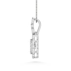 10K White Gold 2/5 Ct.tw Diamond Fashion Pendant