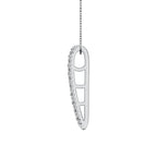 Diamond 1/4 Ct.Tw. Slide Pendant in 14K White Gold