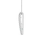 Diamond 1 Ct.Tw. Slide Pendant in 14K White Gold