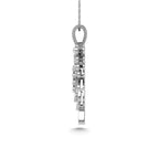 Diamond  1 7/8 Ct.Tw. Butterfly Pendant in 10K White Gold