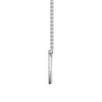 10K White Gold Diamond 1 Ct.Tw. Heart Necklace