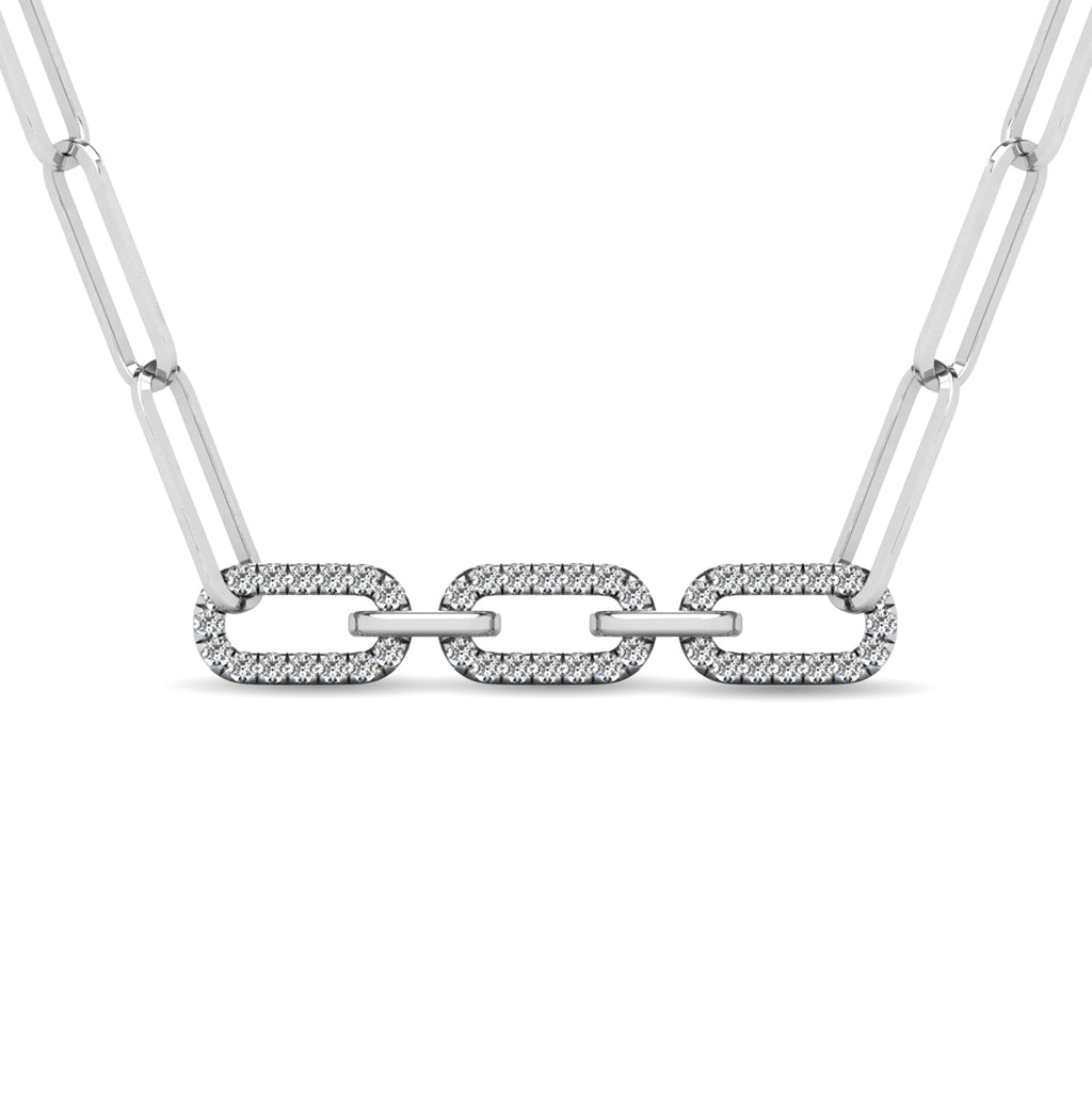 Diamond 1/6 Ct.Tw. Fashion Pendant in 10K White Gold