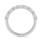 Diamond 1/2 Ct.Tw. Fashion Band in 14K White Gold