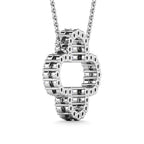 Diamond 1/3 Ct.Tw. Clover Pendant in 10K White Gold