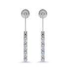Diamond 1/4 Ct.Tw. Dangler Earrings in 10K White Gold