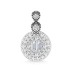 14K White Gold Diamond 1/5 Ct.Tw. Fashion Pendant