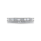 14K White Gold Diamond 1/3 Ct.Tw. Fashion Bands