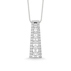 14K White Gold Diamond 1 Ct.Tw. Fashion Pendant