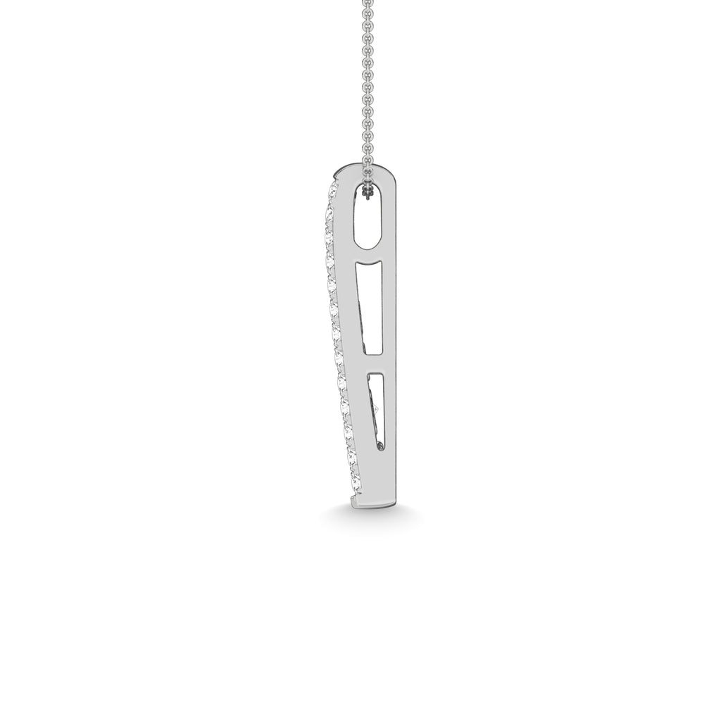 14K White Gold Diamond 1 Ct.Tw. Fashion Pendant