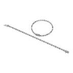 10K White Gold Diamond 1 Ct.Tw. Fashion Bracelet