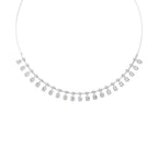 14K White Gold Diamond 3 1/4 Ct.Tw. Fashion Necklace