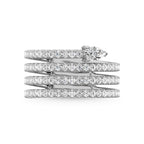 14K White Gold Diamond 1 3/8 Ct.Tw. Fashion Ring