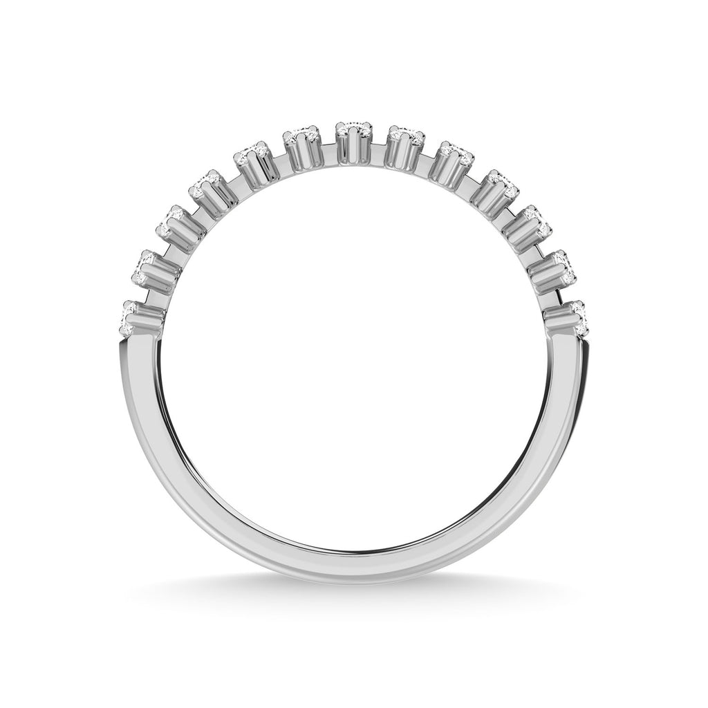 14K White Gold Diamond 1/2 Ct.Tw. Anniversary Ring
