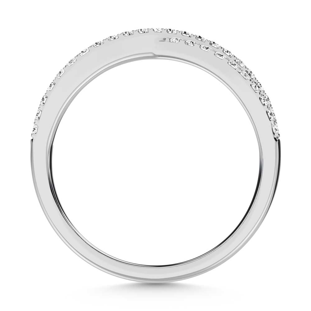 14K White Gold Diamond 1/2 Ct.Tw. Fashion Band