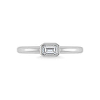 14K White Gold Diamond 1/3 Ct.Tw. Fashion Ring