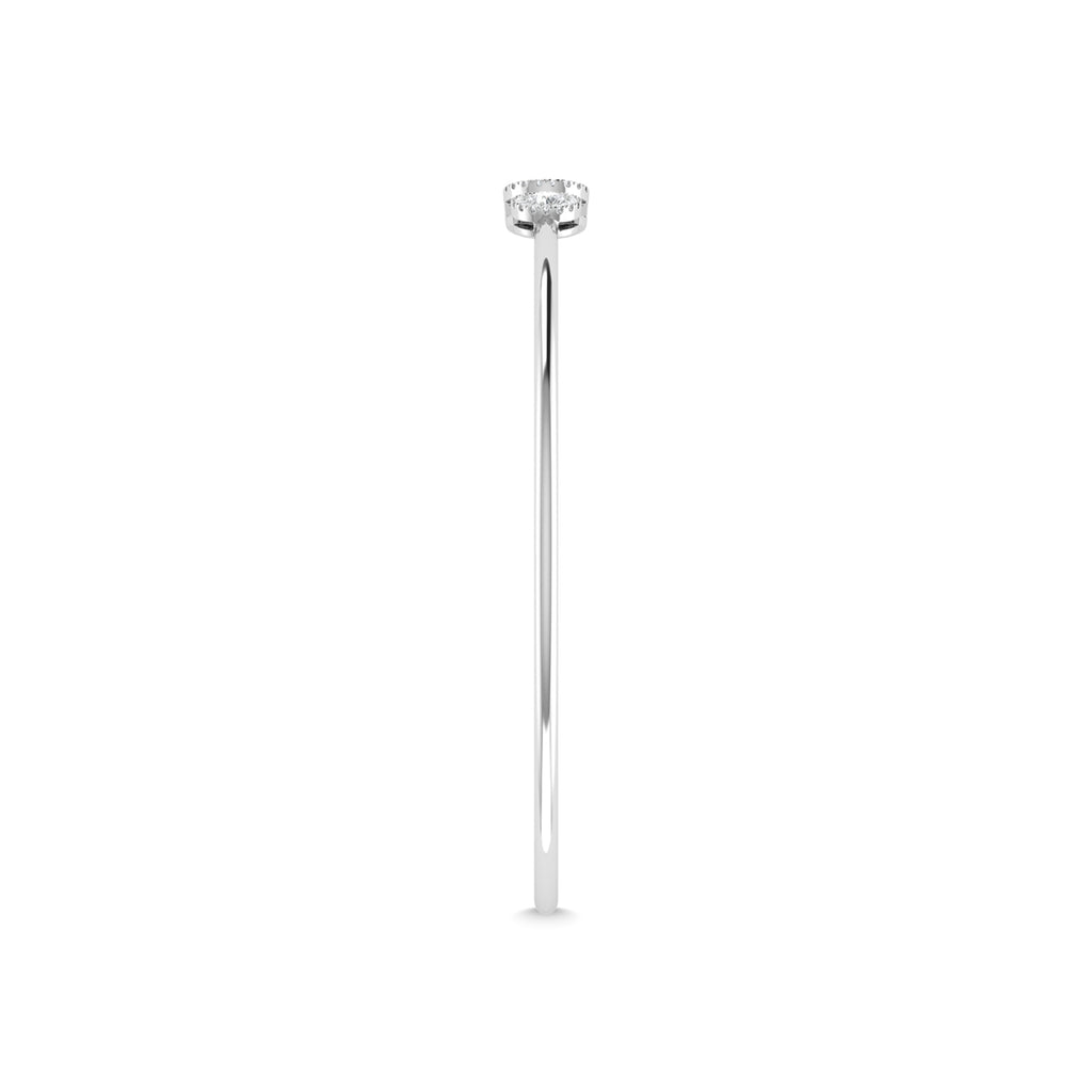 14K White Gold Diamond 1/2 Ct.Tw. Fashion Bangle