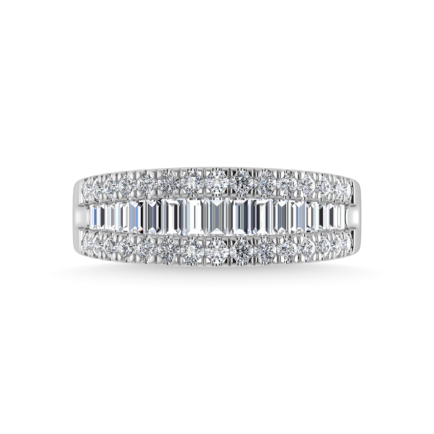 Diamond 1 Ct.Tw. Fashion Band in 14K White Gold