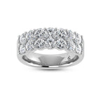 14K White Gold Diamond 1 3/8 Ct.Tw. Fashion Ring