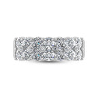 14K White Gold Diamond 1 3/8 Ct.Tw. Fashion Ring