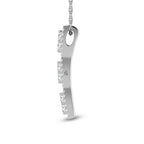 14K White Gold Diamond 5/8 Ct.Tw. Fashion Pendant