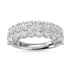 14K White Gold Diamond 2 Ct.Tw. Ladies Fashion Band