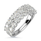 14K White Gold Diamond 2 Ct.Tw. Ladies Fashion Band