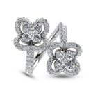14K White Gold Diamond 1 Ct.Tw. Fashion Ring