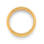 14KY 3mm Standard Comfort Fit Wedding Band Size 11