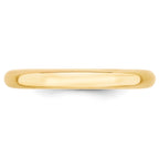 14KY 3mm Standard Comfort Fit Wedding Band Size 11