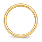 14KY 5mm Standard Comfort Fit Wedding Band Size 9.5