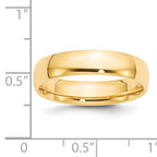 14KY 5mm LTW Comfort Fit Band Size 12.5