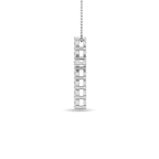 Diamond 1/4 Ct.Tw. Cross Pendant in 14K White Gold