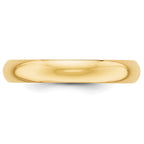 14KY 4mm Half Round Band Size 14
