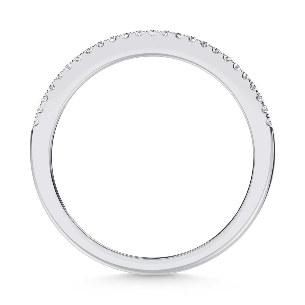 14K White Gold Lab Grown Diamond 1/2 Ct.Tw. Baguette Wedding Band