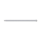 14K White Gold Round & Baguette Lab Grown Diamond 9 Ct.Tw. Tennis Bracelet