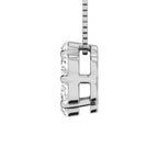 925 Silver Lab Grown Diamond 1 Ct.Tw. Fashion Pendant