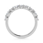 14K White Gold Lab Grown Diamond 1/3 Ct.Tw. Band