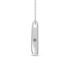 14K White Gold Lab Grown Diamond 1 Ct.Tw. Fashion Pendant