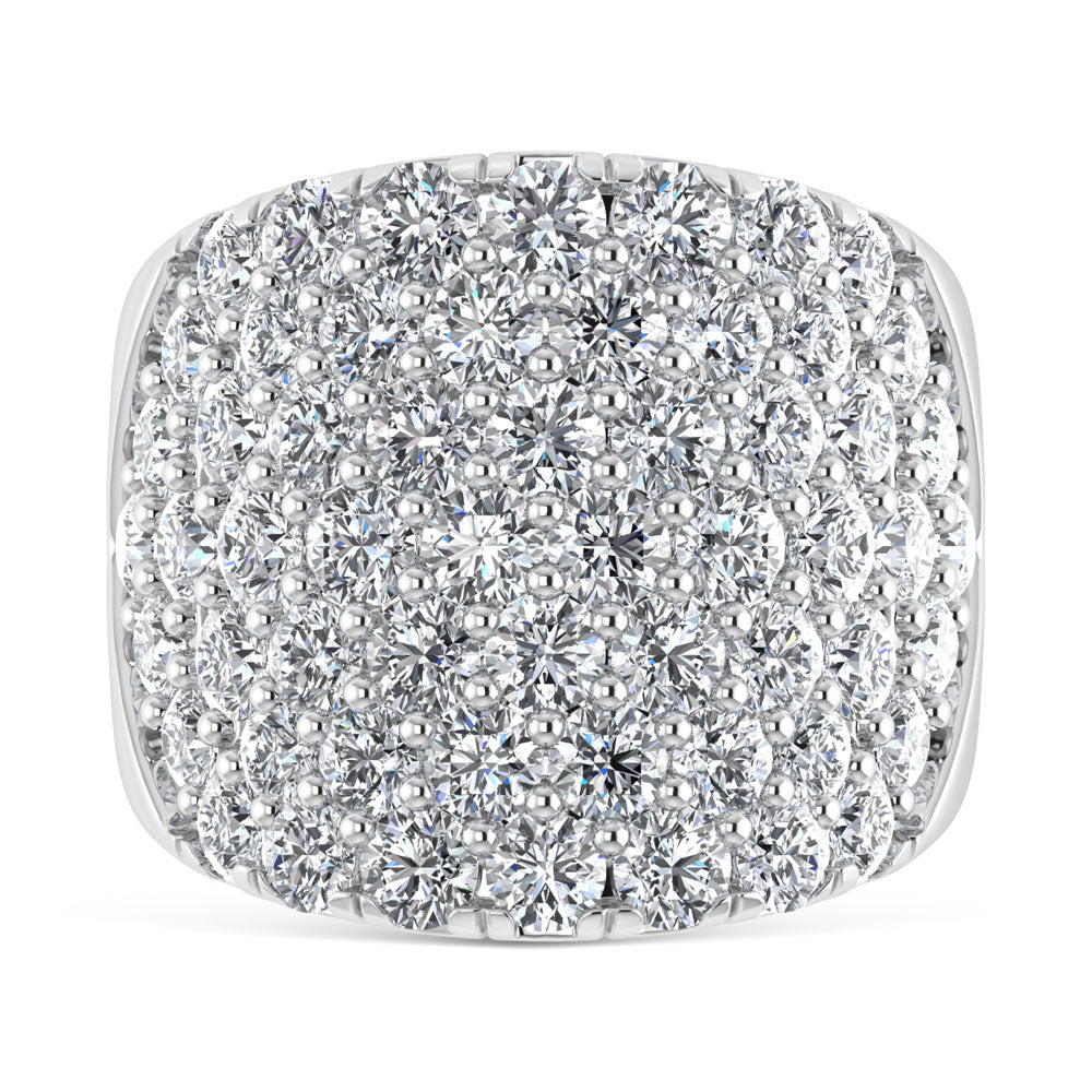 14K White Gold 6 Ct.Tw. Lab Grown Diamond Fashion Ring