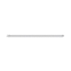 14K White Gold 14 Ct.Tw. Lab Grown Diamond Vertical Emerald Shape Tennis Bracelet