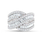 14K White Gold Lab Grown Diamond 2 Ct.Tw. Fashion Ring