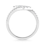 14K White Gold 1 Ct.Tw. Lab Grown Diamond Fashion Ring