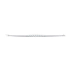 14K White Gold Lab Grown Diamond 10 Ct.Tw. Gratuating Bracelet