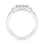 10K White Gold Lab Grown Diamond 1/4 Ct.Tw. Fashion Ring